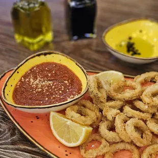 Fried calamari