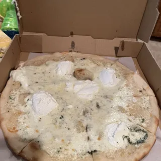 12" White Pizza