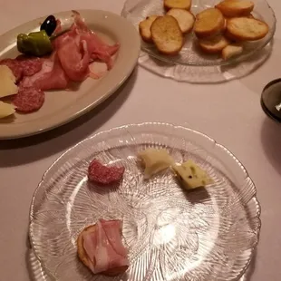 Antipasto plate. $10