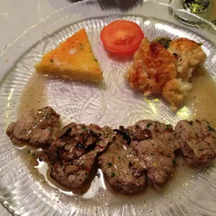 Veal Tenderloin with Black Truffles