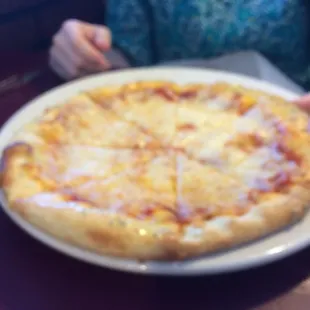 Even the cheese pizza was beckoning for consumption!!