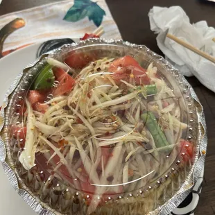 Papaya salad