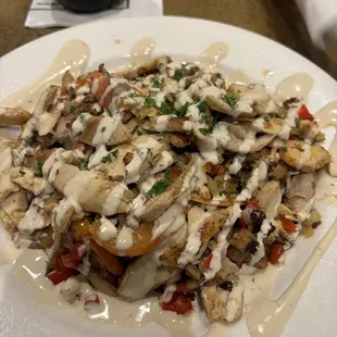 Chicken Shawarma over rice