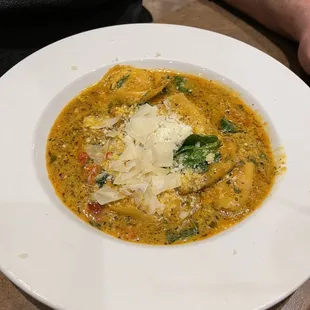 Lobster ravioli