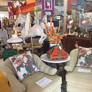 Fun shopping!  Over 30 vendors!