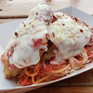 Chicken parm.