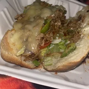 Half the portion of meat they use to give for the same, maybe a little more cost.