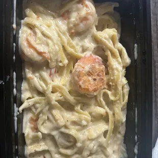 Shrimp Alfredo