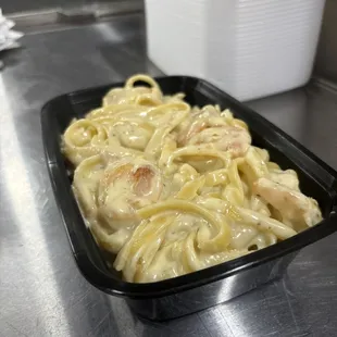 Shrimp Alfredo