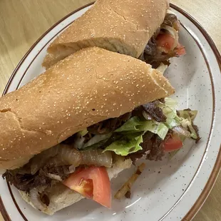 Cheesesteak sub
