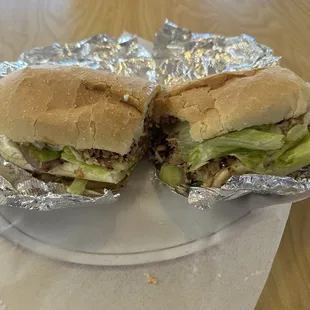 Chicken cheesesteak sub