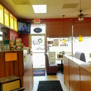 sushi and sashimi, interior