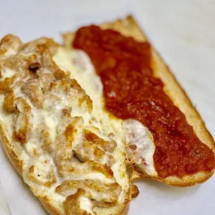 Chicken Parmesan Hoagie