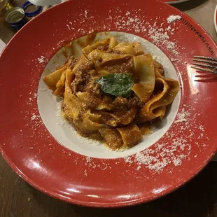 Fettuccini Bolognese