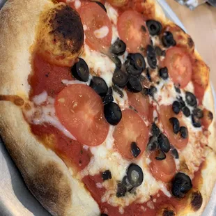 pizza, food