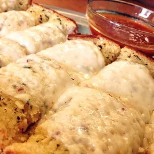 Garlic Bread and Cheese