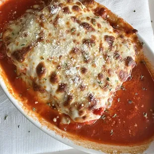 Delicious Lasagna with homemade sauce