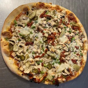 Build your supreme pizza any way you want!