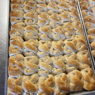 Fresh rolls- complimentary when you dine in &amp; for take out pastas!