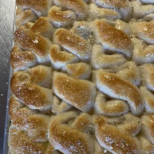 The best part- garlic knots!