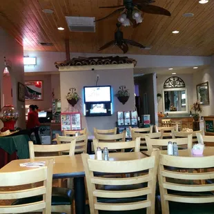 To busy taking to each other