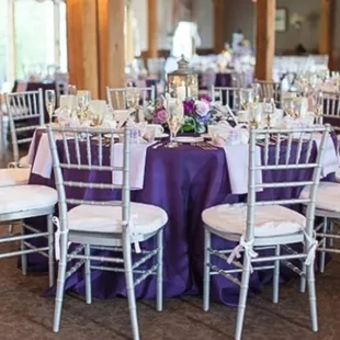 Silver chivari chairs and light cream seat cushion rent @$6.75ea