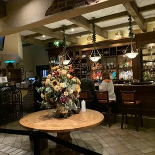 Bar &amp; entrance