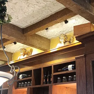 Charebs above the bar