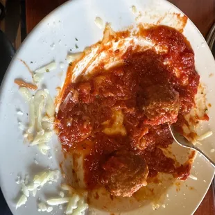 Baked zitti...what's left of it!