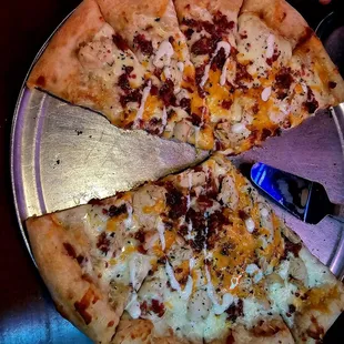 Chicken Bacon Ranch Pizza