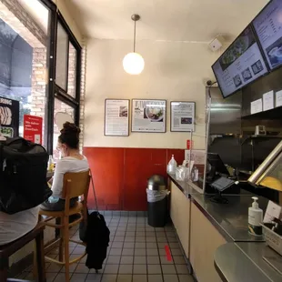 Inside - a small space
