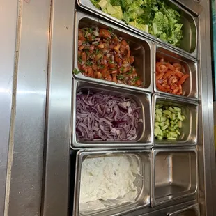 Salad bar