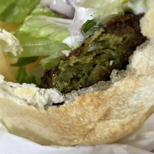 Falafal pita