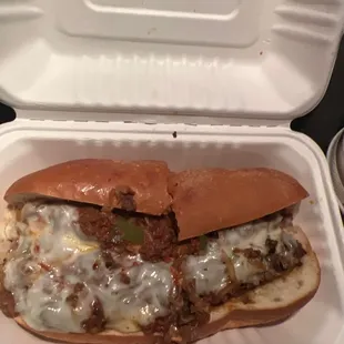Hot and looking delicious. No napkins phooey.