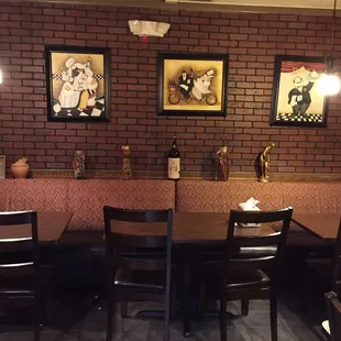 sushi and sashimi, interior