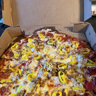 Momma We Made it pizza