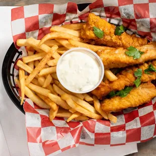 fish, seafood, fish and chips, food
