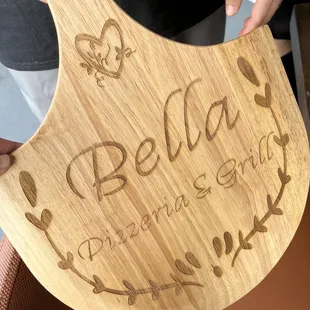 custom cutting board ;)