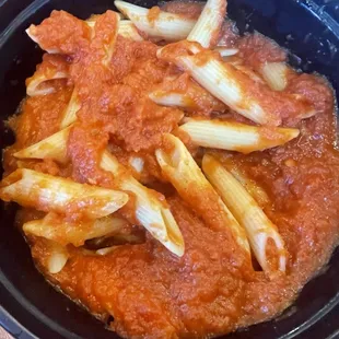Penne and marinara