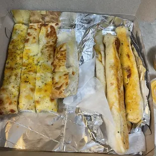 Bread sticks (not fresh)