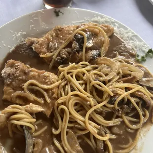 Chicken Marsala Dinner
