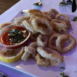 Fried calamari