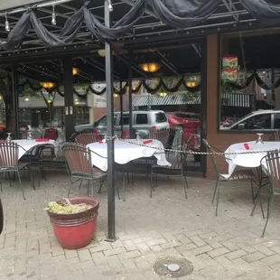 Waiting for the restaurant to open.