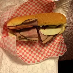 1st time ordering from here and I got Italian Cold cut. Out of all places I have ordered subs Bella-Roma killed the competition.