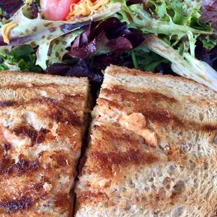 Chipotle chicken on wheat; delicious