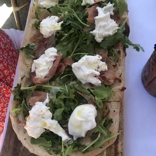 Arugula Prosciutto Pizza