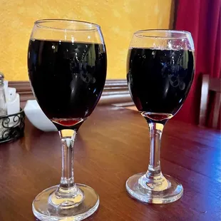 House wine.