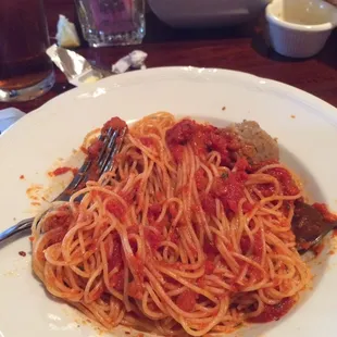 Spaghetti and Meatballs