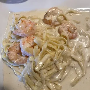 Shrimp Alfredo