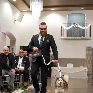 Pet friendly ceremony